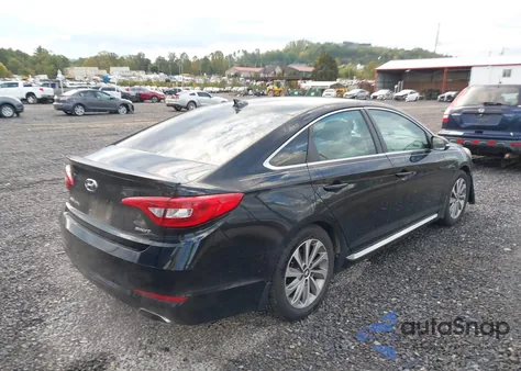2017 Hyundai Sonata Sport из США, поврежденный, VIN 5NPE34AF5HH557573